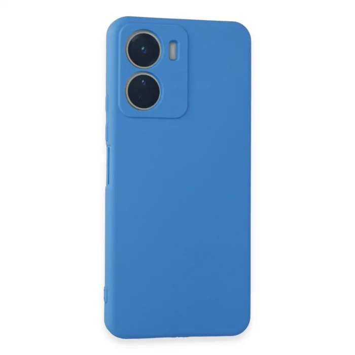 BUĞZ Vivo Y16 Kılıf First Silikon - Mavi