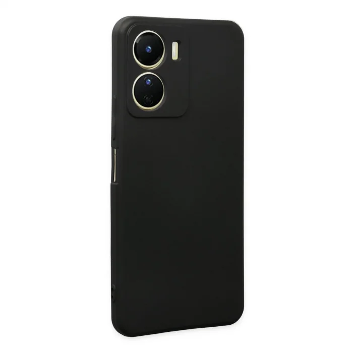 BUĞZ Vivo Y16 Kılıf First Silikon - Siyah