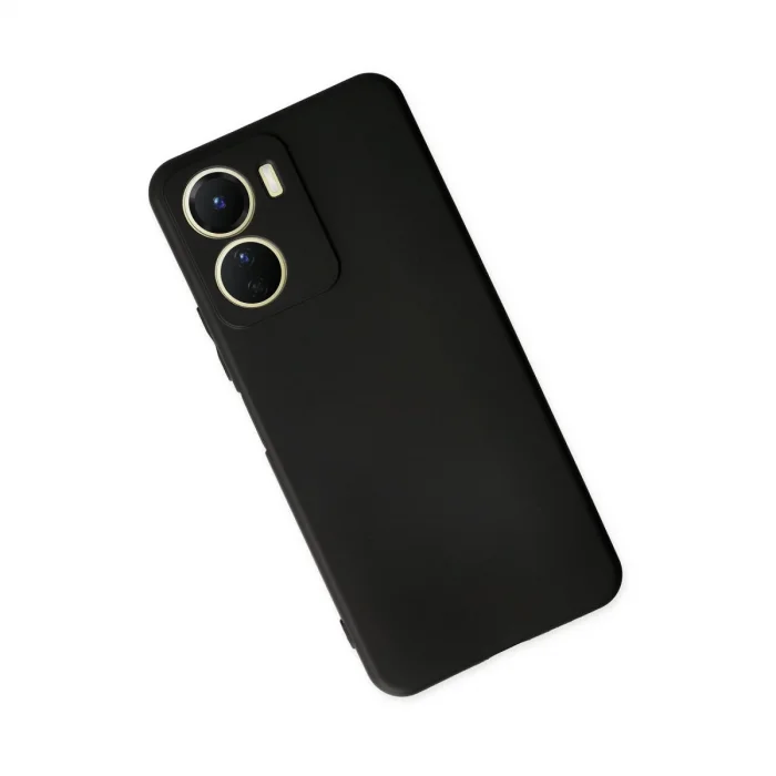 BUĞZ Vivo Y16 Kılıf First Silikon - Siyah