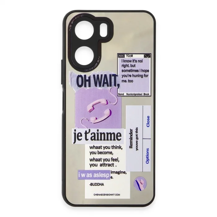 BUĞZ Vivo Y16 Kılıf Mirror Desenli Kapak - Mirror - 4