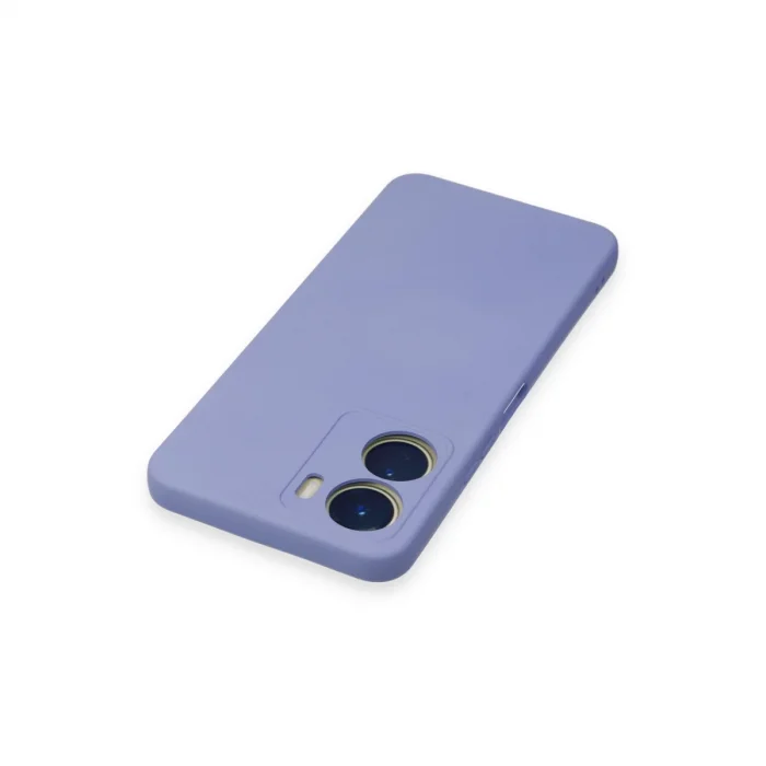 BUĞZ Vivo Y16 Kılıf Nano İçi Kadife Silikon - Lila