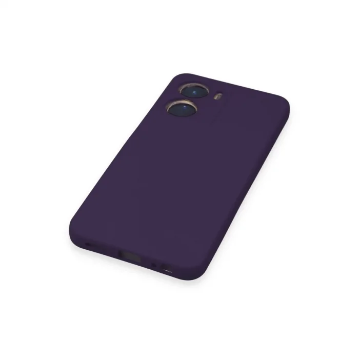 BUĞZ Vivo Y16 Kılıf Nano İçi Kadife Silikon - Mor