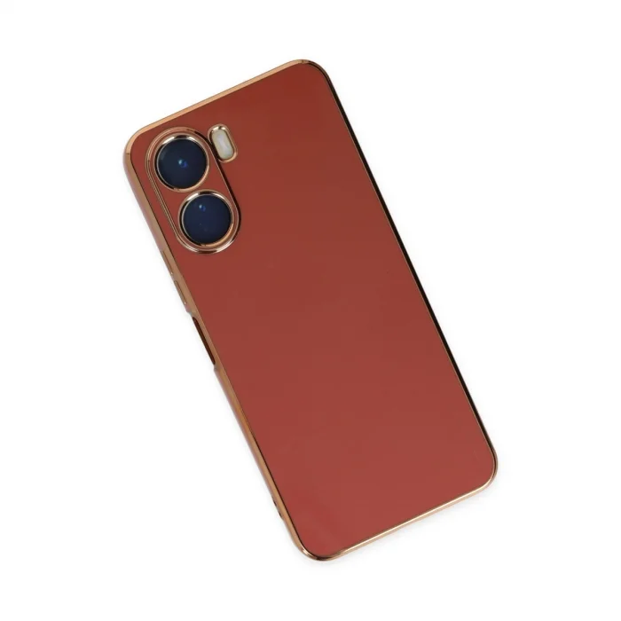 BUĞZ Vivo Y16 Kılıf Volet Silikon - Kırmızı