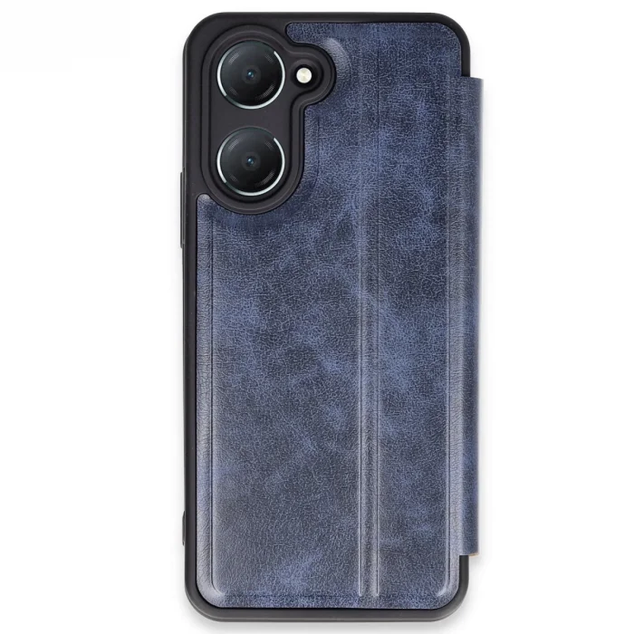 BUĞZ Vivo Y18 Kılıf Flip Cover - Lacivert