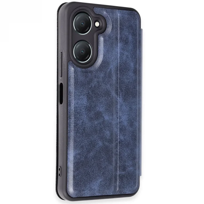 BUĞZ Vivo Y18 Kılıf Flip Cover - Lacivert