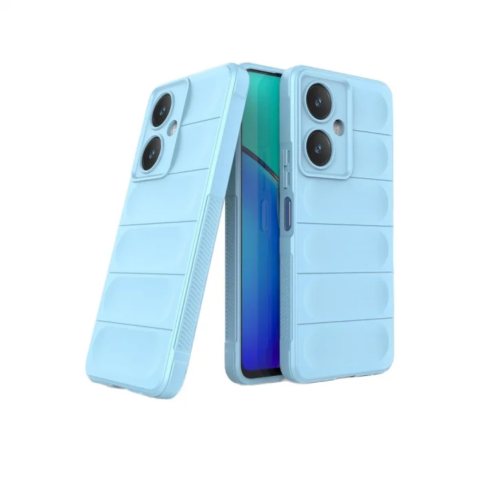 BUĞZ Vivo Y27 Kılıf Optimum Silikon - Sky Blue