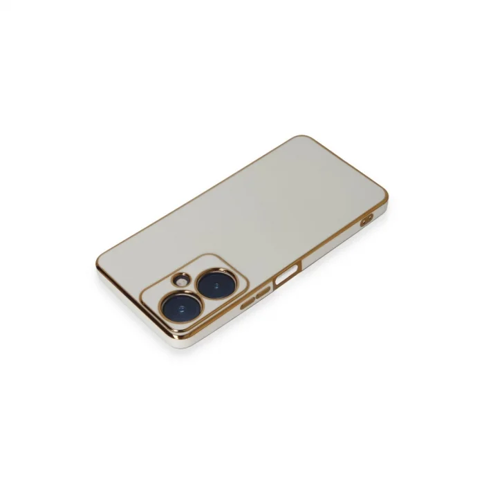 BUĞZ Vivo Y27 Kılıf Volet Silikon - Beyaz