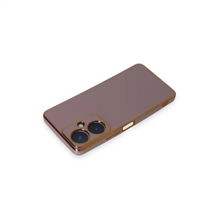 BUĞZ Vivo Y27 Kılıf Volet Silikon - Mor