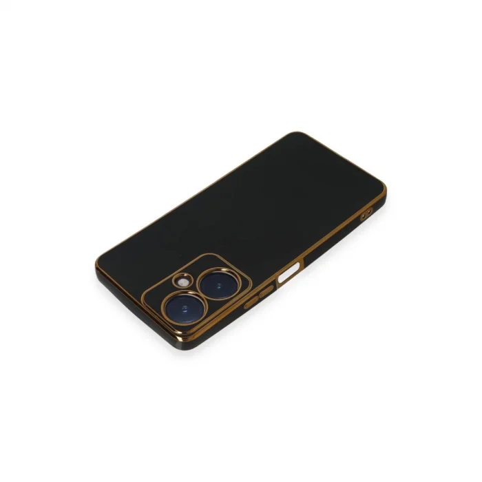 BUĞZ Vivo Y27 Kılıf Volet Silikon - Siyah