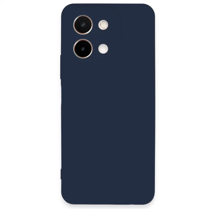 BUĞZ Vivo Y28 Kılıf First Silikon - Lacivert