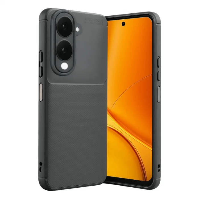 BUĞZ Vivo Y29s Auto Focus Karbon Kapak - Gri