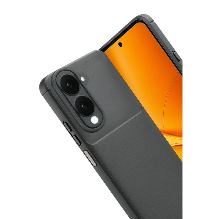 BUĞZ Vivo Y29s Auto Focus Karbon Kapak - Gri