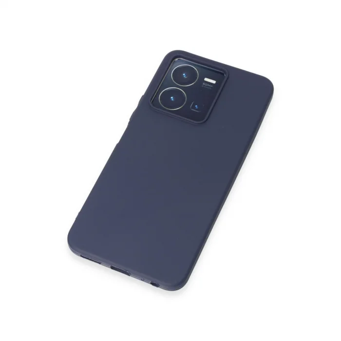 BUĞZ Vivo Y35 Kılıf First Silikon - Lacivert