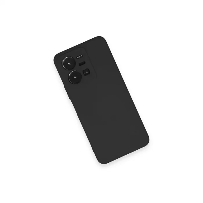 BUĞZ Vivo Y35 Kılıf Nano İçi Kadife Silikon - Siyah