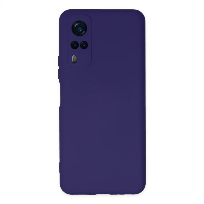 BUĞZ Vivo Y53s Kılıf Nano İçi Kadife Silikon - Mor