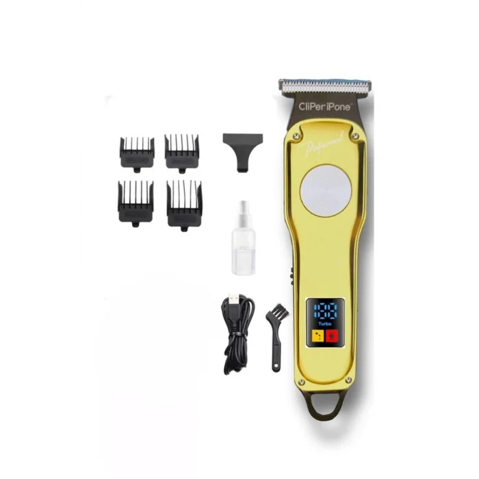 BUĞZ Volemi 00086 Profesyonel Sakal Ense Çizim Epilasyon Öncesi Dijital Göstergeli Tıraş Makinesi