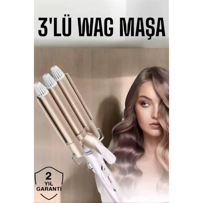 BUĞZ Wag Maşa Negatif İyon Teknolojili Isı Ayarlı Saç Maşası - BUĞZ