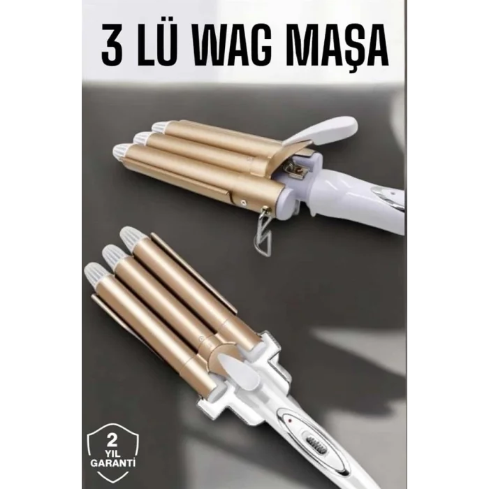  Wag Maşa Yüksek Isı Ayarlı Su Dalga Maşası