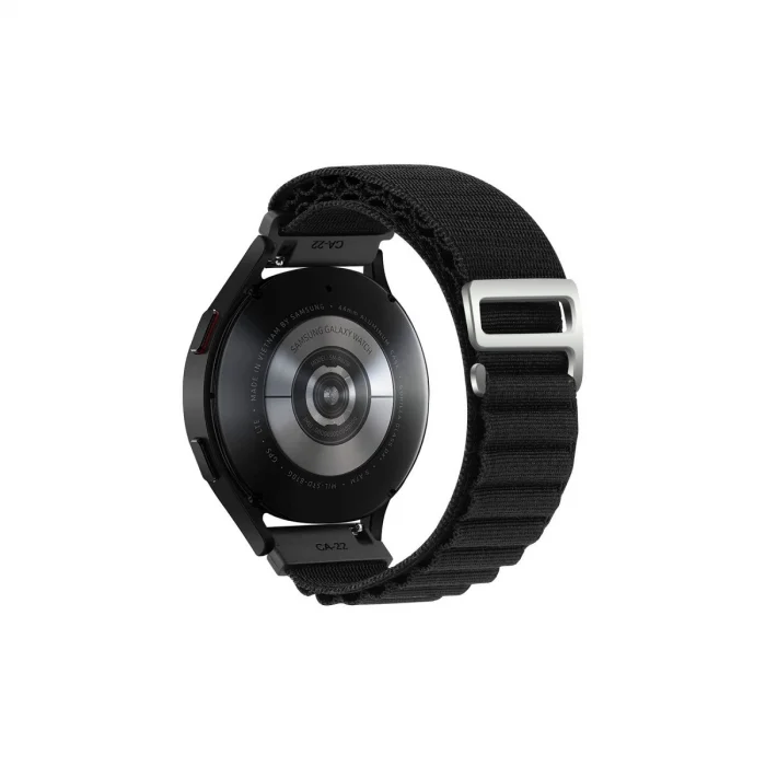BUĞZ Watch 20mm Kr410 Kumaş Kordon - Siyah