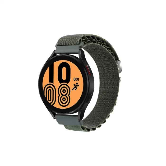 BUĞZ Watch 20mm Kr410 Kumaş Kordon - Yeşil