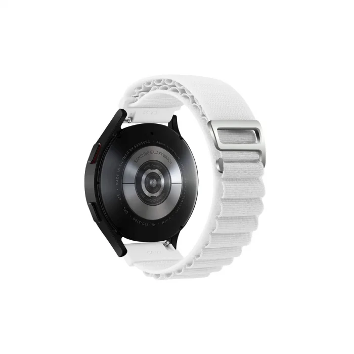 BUĞZ Watch 22mm Kr410 Kumaş Kordon - Beyaz