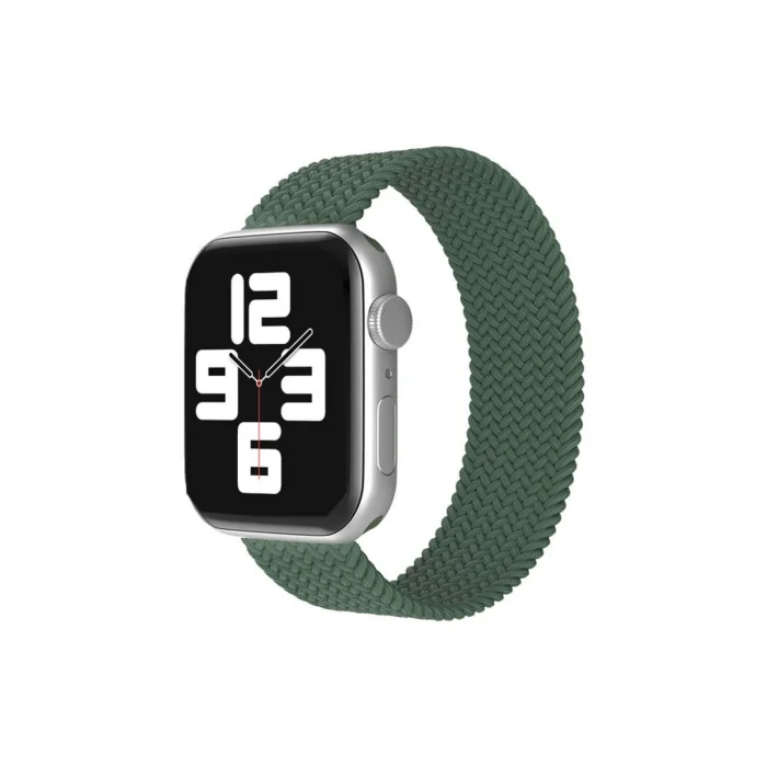 BUĞZ Watch 38mm Ayarlı Solo Silikon Kordon - Haki Yeşil