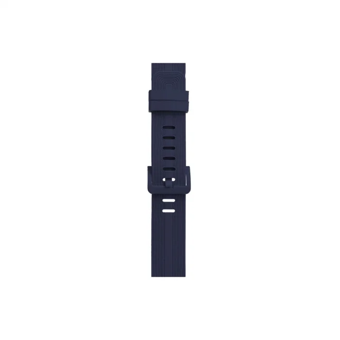 BUĞZ Watch 38mm Kr408 Çizgili Silikon Kordon - Lacivert