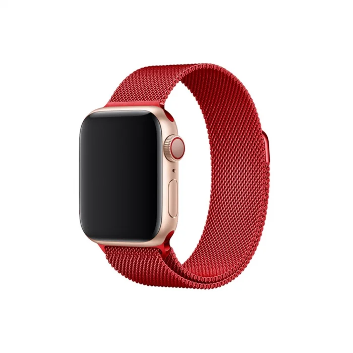 BUĞZ Watch 38mm Metal Mıknatıslı Kordon - Kırmızı