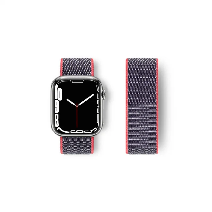 BUĞZ Watch 42mm Hasırlı Cırtcırtlı Kordon - Pembe