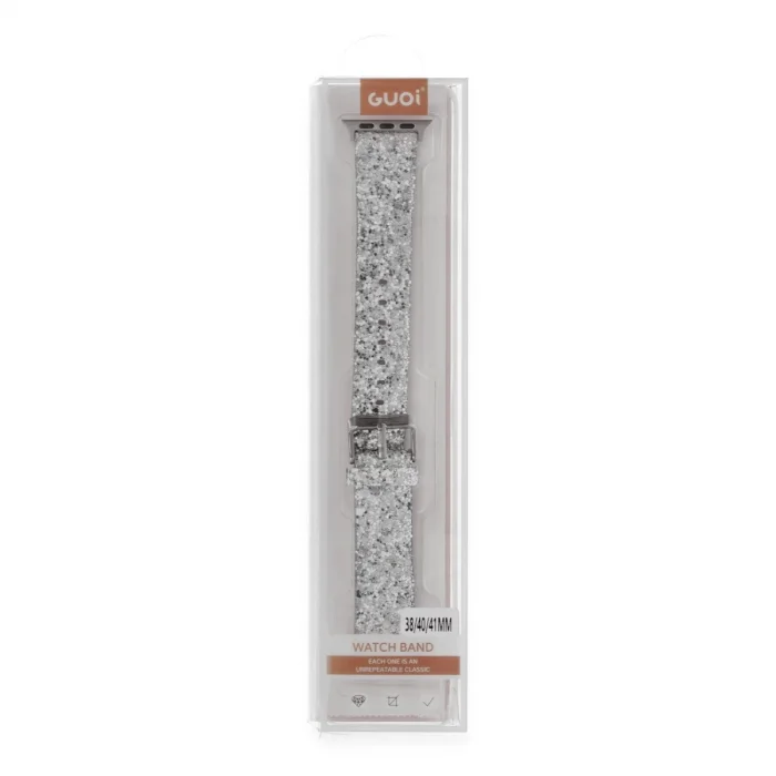 BUĞZ Watch 42mm Ry Taşlı Kordon - Gümüş