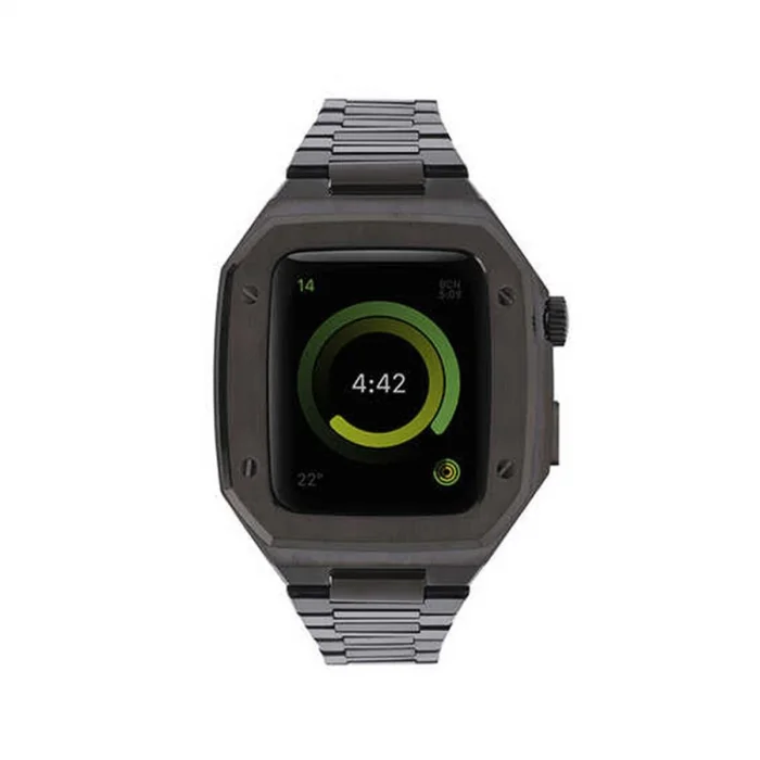 BUĞZ Watch 44mm Metal Petek Kasalı Kordon - Siyah