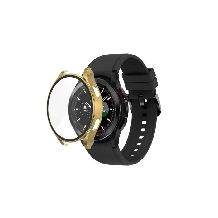BUĞZ Watch 5 40mm Wall Camlı Kasa Ekran Koruyucu - Gold