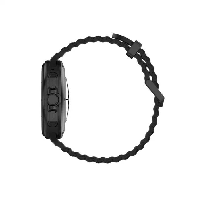 BUĞZ Watch 7 Ultra Kr417 Rug Silikon Kordon - Koyu Gri