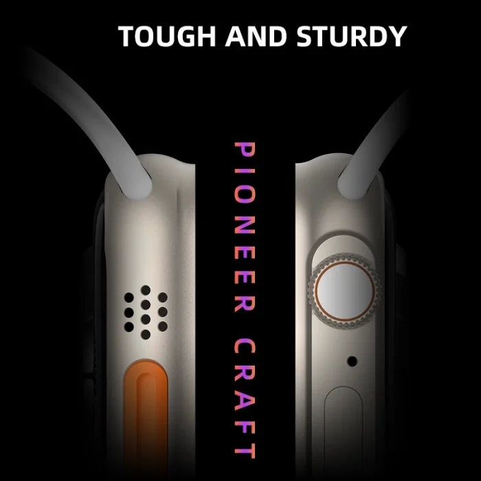  Watch 8 Hw8 Ultra Adventure 2.02inc Siri Nfc Bluetooth Arama Ios Android Uyumlu Akıllı Saat