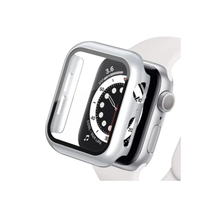 BUĞZ Watch Ultra 49mm Camlı Kasa Ekran Koruyucu - Gümüş