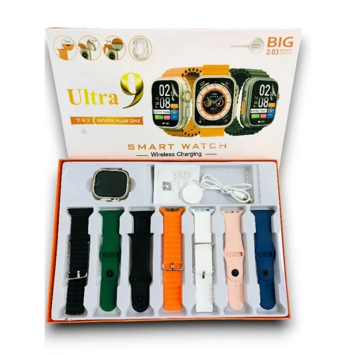 BUĞZ WATCH9 7 KORDONLU AKILLI SAAT - BUĞZ