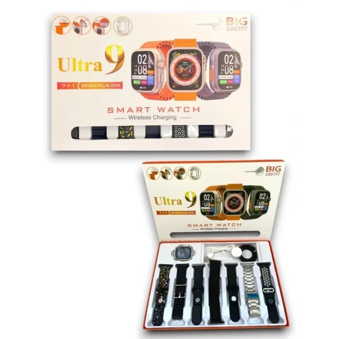 BUĞZ WATCH9 7 KORDONLU AKILLI SAAT - BUĞZ