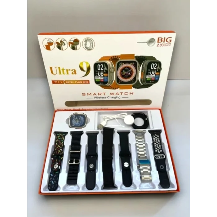 BUĞZ WATCH9 7 KORDONLU AKILLI SAAT - BUĞZ