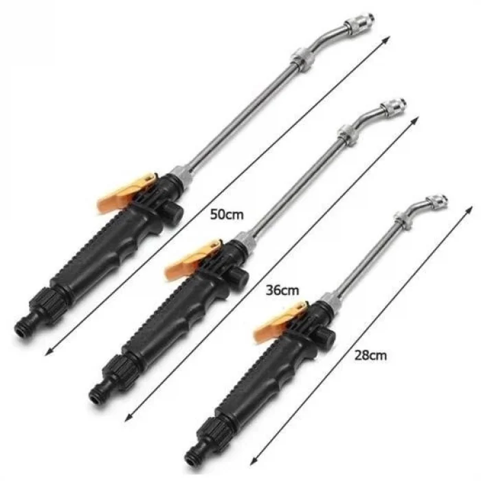 BUĞZ Water Jet Yüksek Basınçlı Su Püskürtme Oto Yıkama Aparatı Bahçe Sulama Aracı 50 Cm ( BUĞZ )