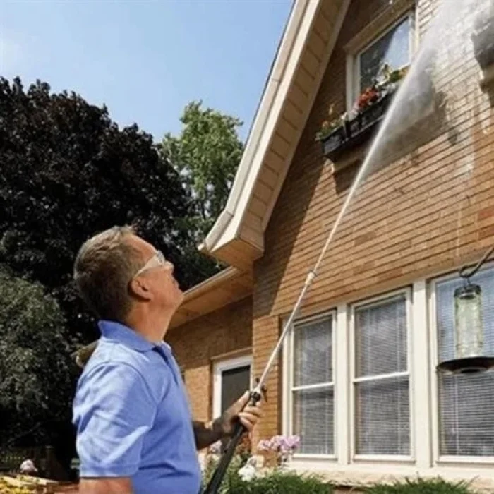 BUĞZ Water Jet Yüksek Basınçlı Su Püskürtme Oto Yıkama Aparatı Bahçe Sulama Aracı 50 Cm ( BUĞZ )