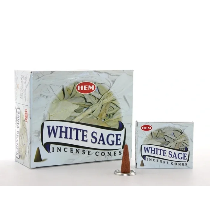 BUĞZ White Sage Aromalı Konik Tütsü