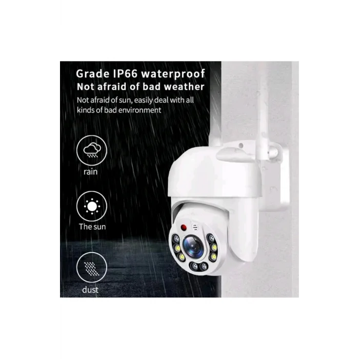 BUĞZ Wi-fi ptz iç ve dış mekan 360 derece çift antenli 1080p 3 mp speed dome ip kamera