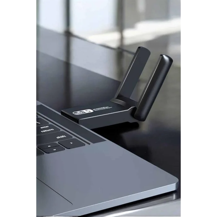 BUĞZ Wifi Adaptör Çift Bantlı Kablosuz Wifi Adaptörü