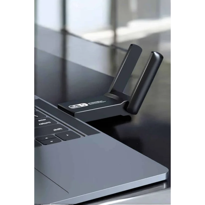 BUĞZ Wifi Adaptör Çift Bantlı Kablosuz Wifi Adaptörü