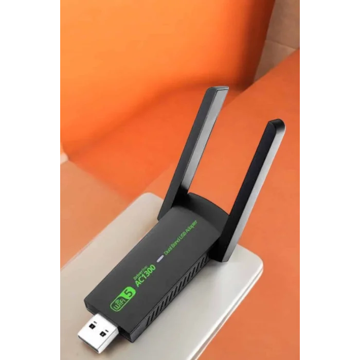 BUĞZ Wifi Adaptör Çift Bantlı Kablosuz Wifi Adaptörü