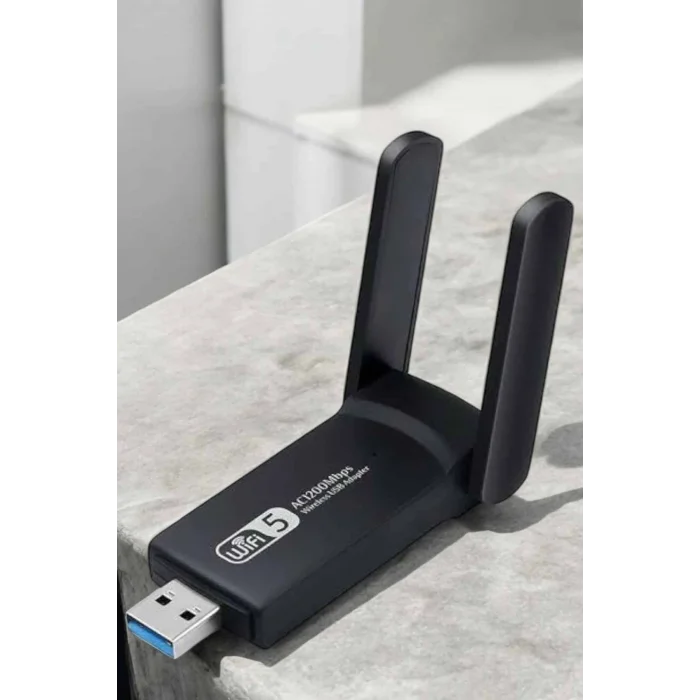 BUĞZ Wifi Adaptör Çift Bantlı Kablosuz Wifi Adaptörü