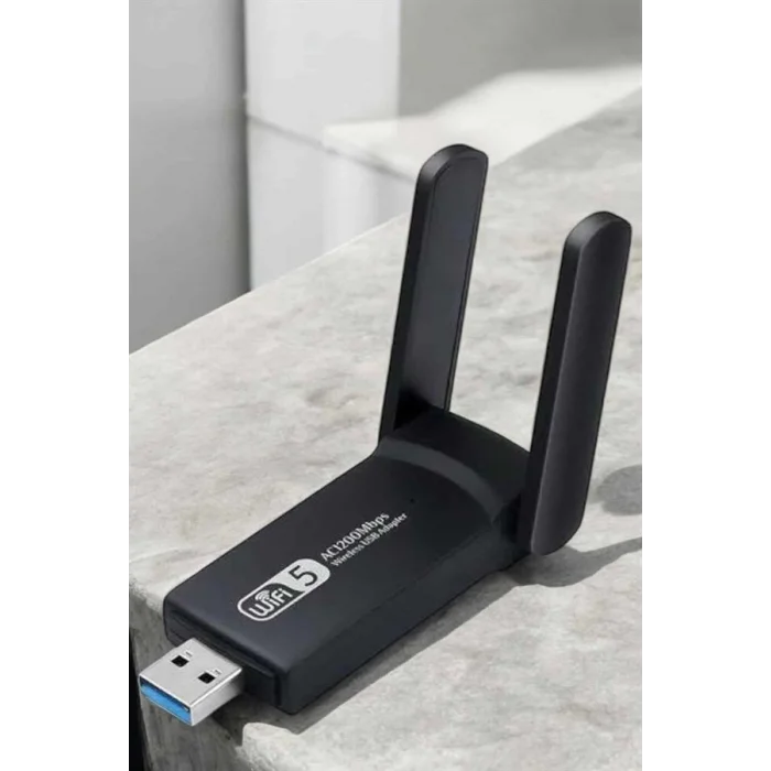 BUĞZ Wifi Adaptör Çift Bantlı Kablosuz Wifi Adaptörü - BUĞZ