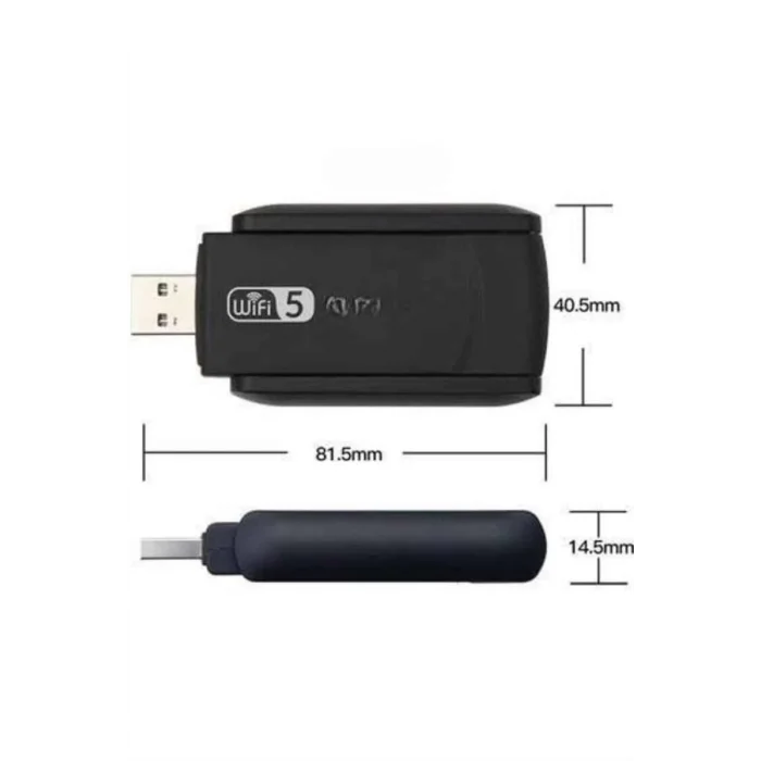  Wifi Alıcı Dual Band Usb 3.0 Adaptör Kablosuz Windows 7/8/10/11