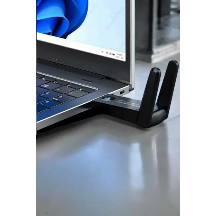 BUĞZ Wifi Alıcı Wifi Adaptörü USB Girişli 3.0