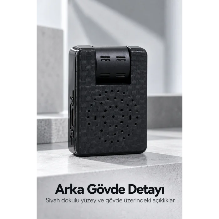 BUĞZ WiFi Mini Güvenlik Kamerası Gece Görüşlü ve Uzaktan İzlemeli - BUĞZ